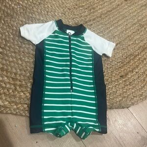 Hanna Andersson Toddler baby Rash Guard 3/6m